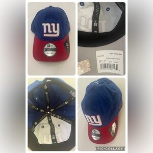 New York NY Giants NFL Football Team Cap Hat New Era  Med/LG Unused